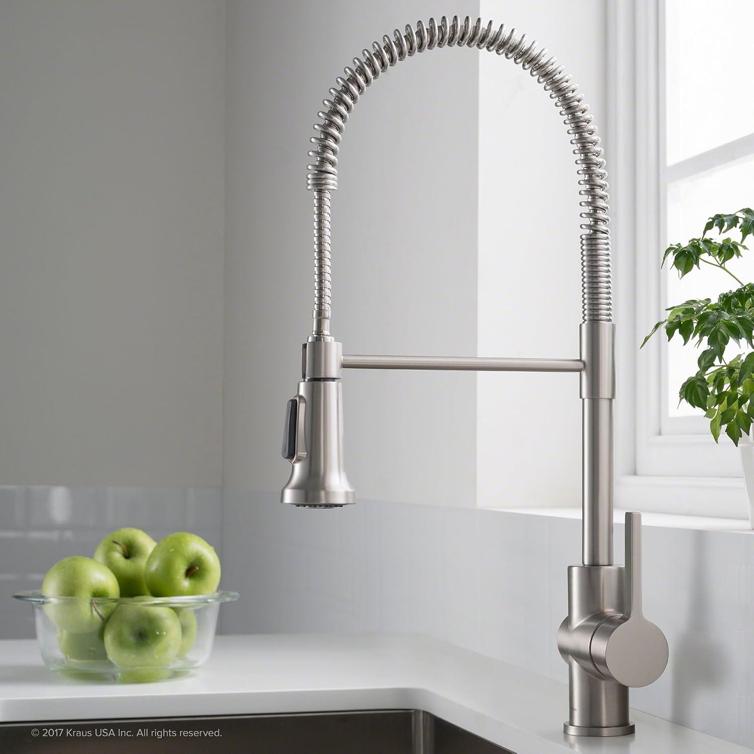 KRAUS Britt Single Handle Commercial Style Kitchen Faucet