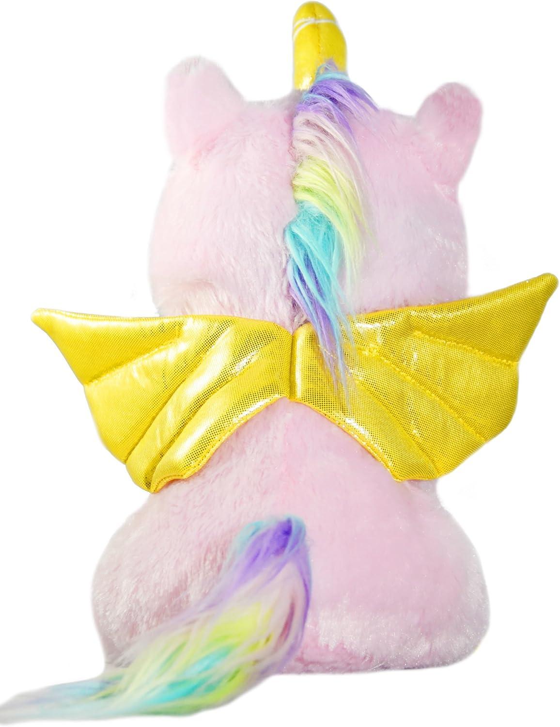 Feisty Pets 8-Inch Plush - Ali Cornball the Winged Unicorn