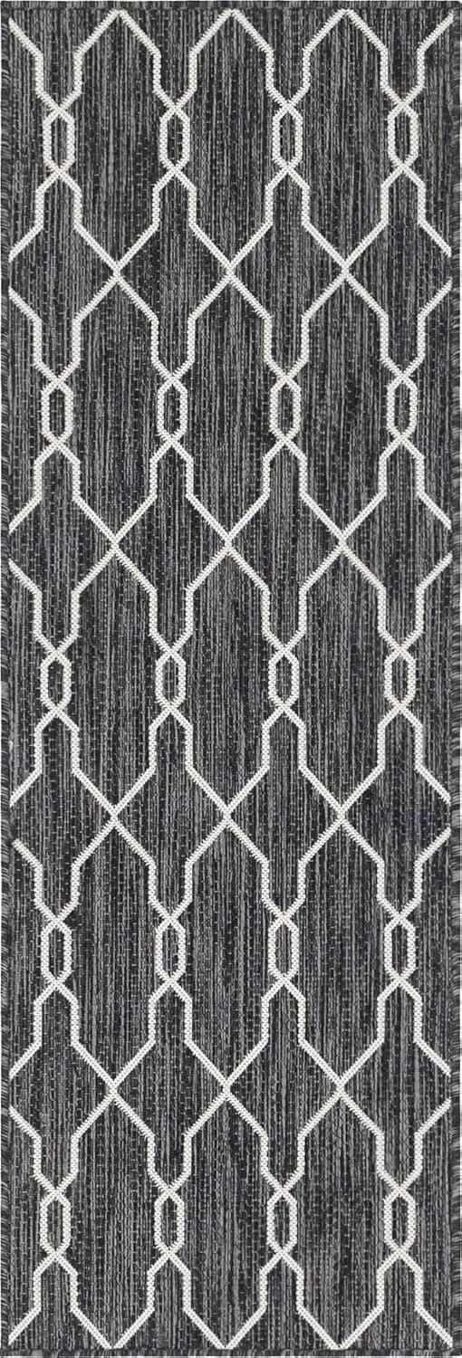 Unique Loom Outdoor Trellis Links Trellis Trellis Woven Area Rug