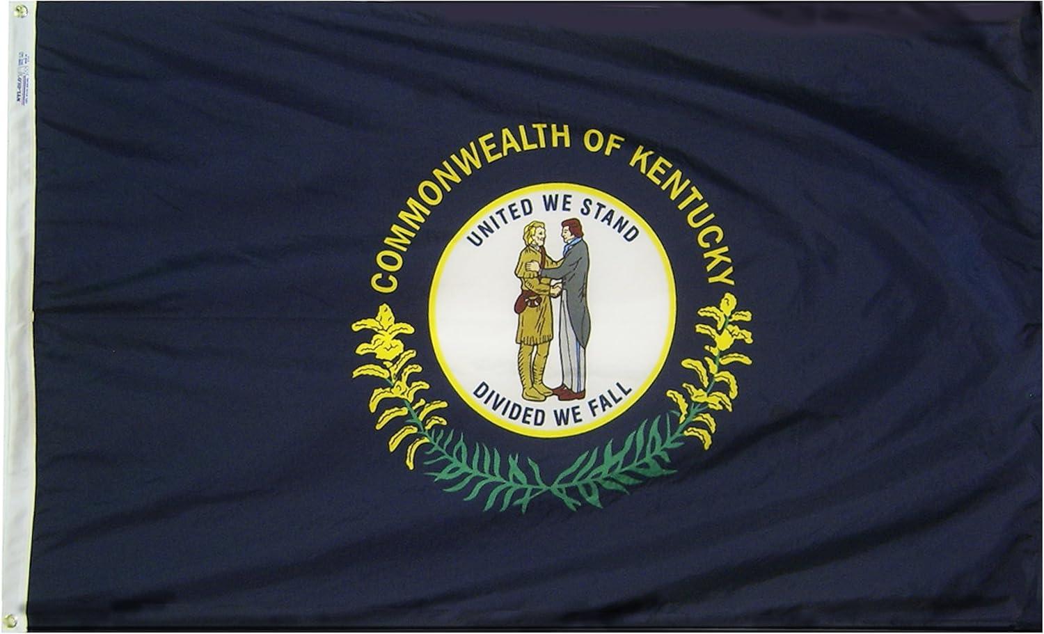 Nylglo Kentucky State Flag,3x5 Ft 141960