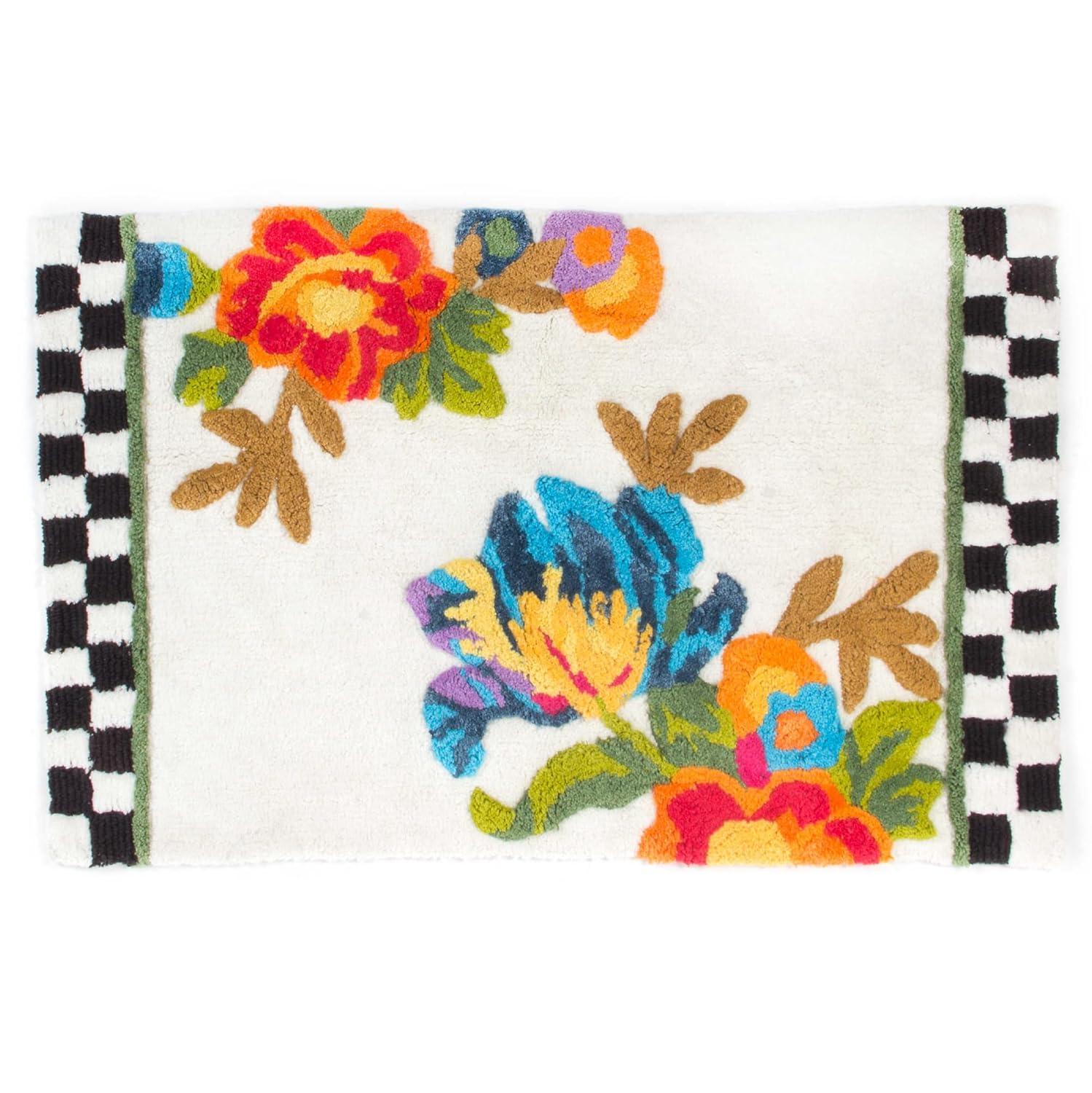 MacKenzie-Childs Flower Market Standard Bath Rug