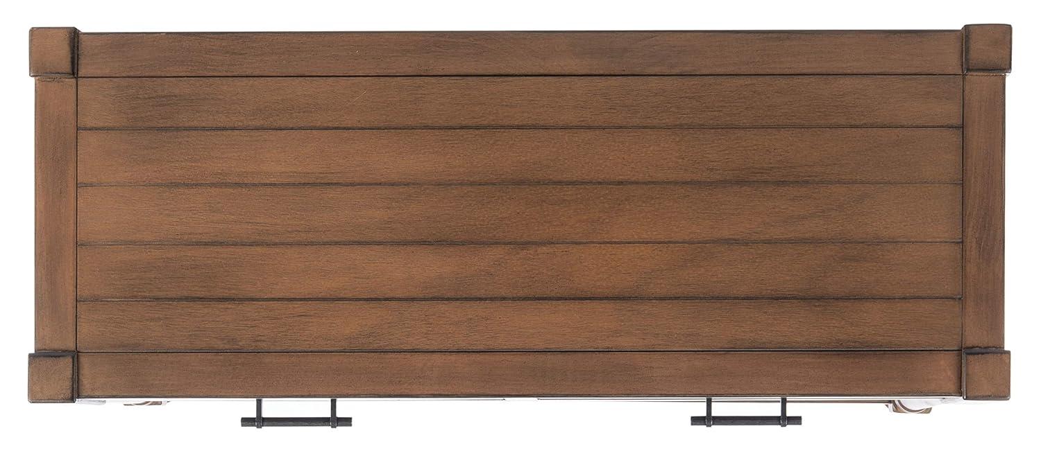 Filbert 2 Drawer Console Table - CNS5716C - Brown - Safavieh