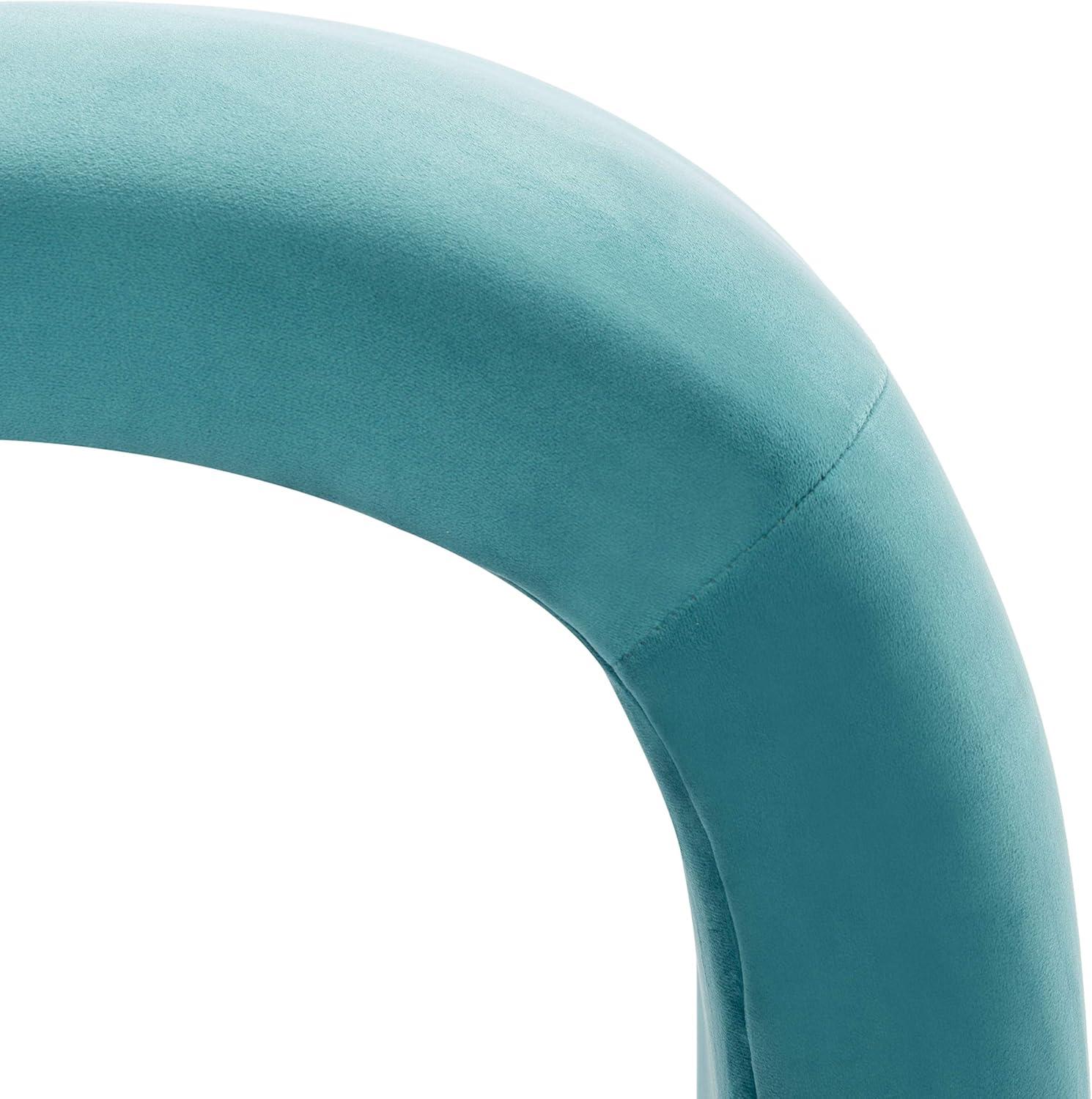 Kibo Ottoman - Sea Blue - Safavieh