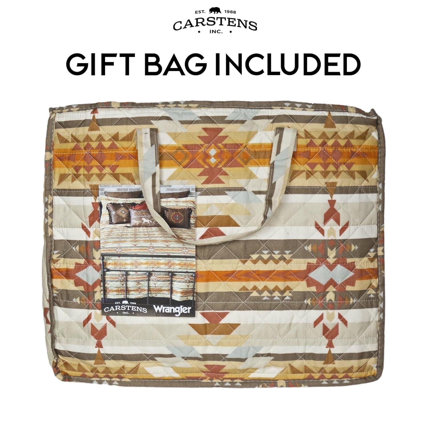 Carstens Inc. Wrangler Amarillo Sunset Southwestern 3-Piece Quilt Set, Queen & Reviews | Wayfair