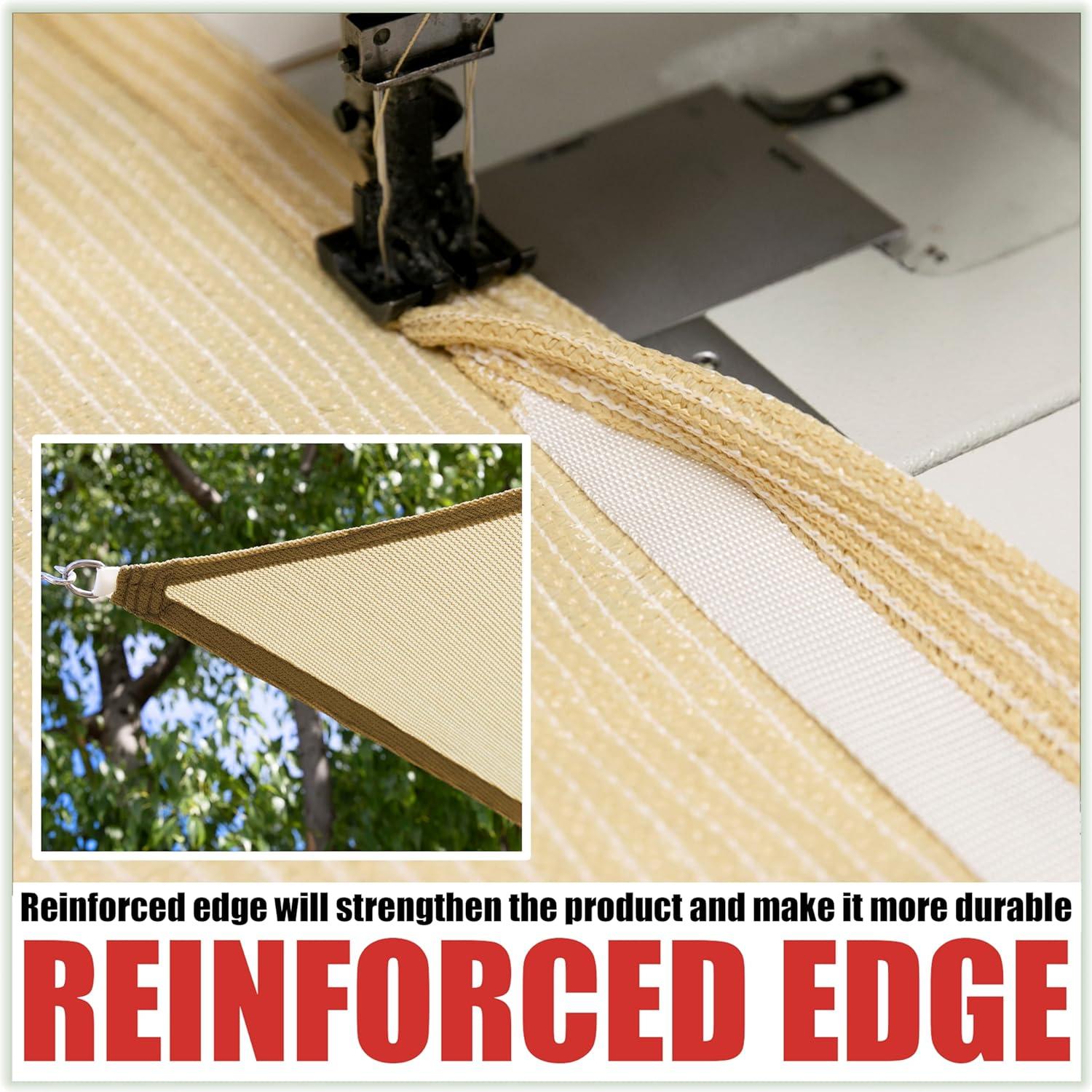 Royal Shade Royal Shade Rectangle 200 GSM Sun Shade Sail