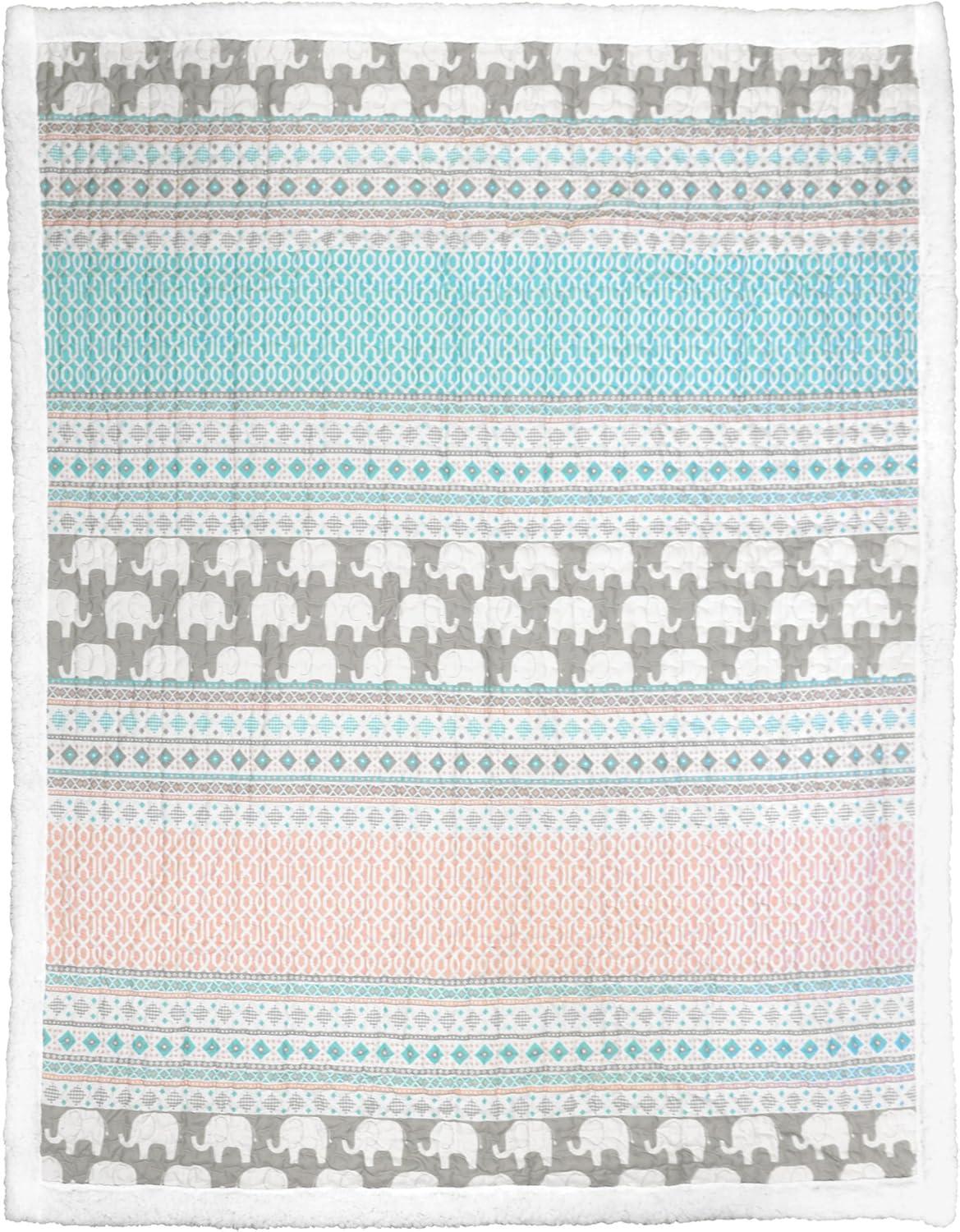 Elephant Stripe Throw by Lush Decor