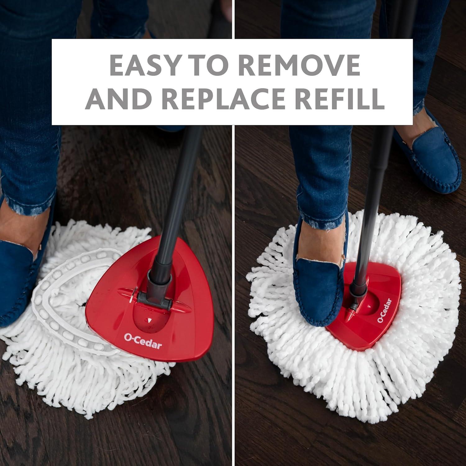 O-Cedar EasyWring Spin Mop and Bucket System