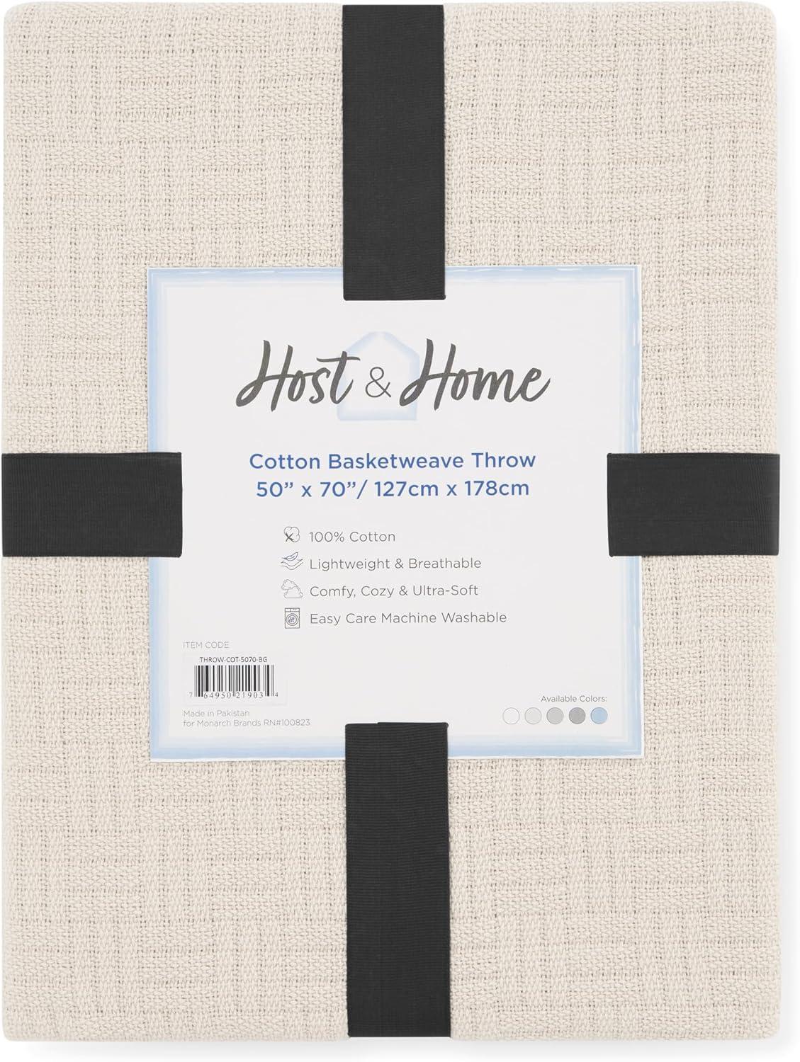 Host & Home Cotton Blanket