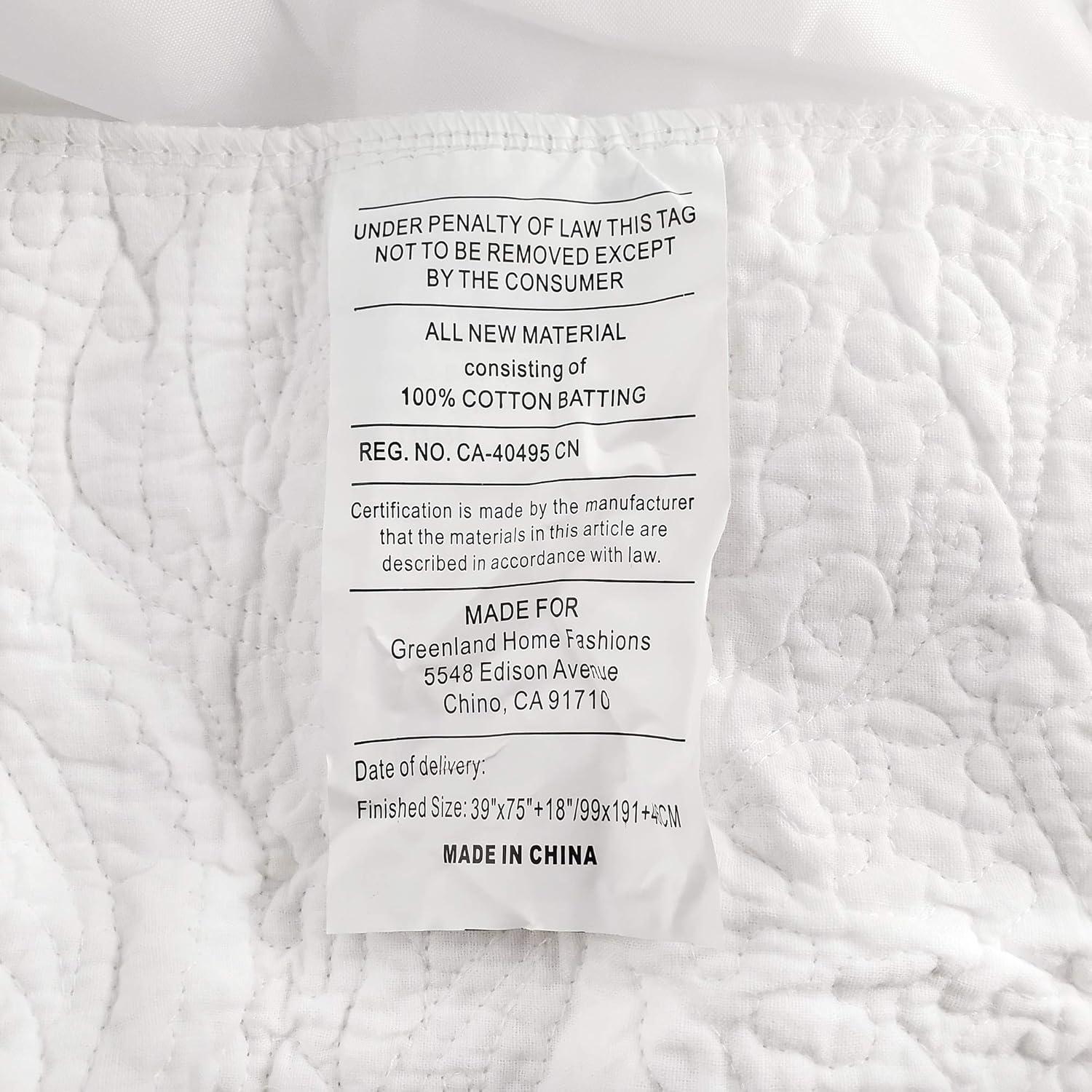 DUMODY Tailored Bed Skirt