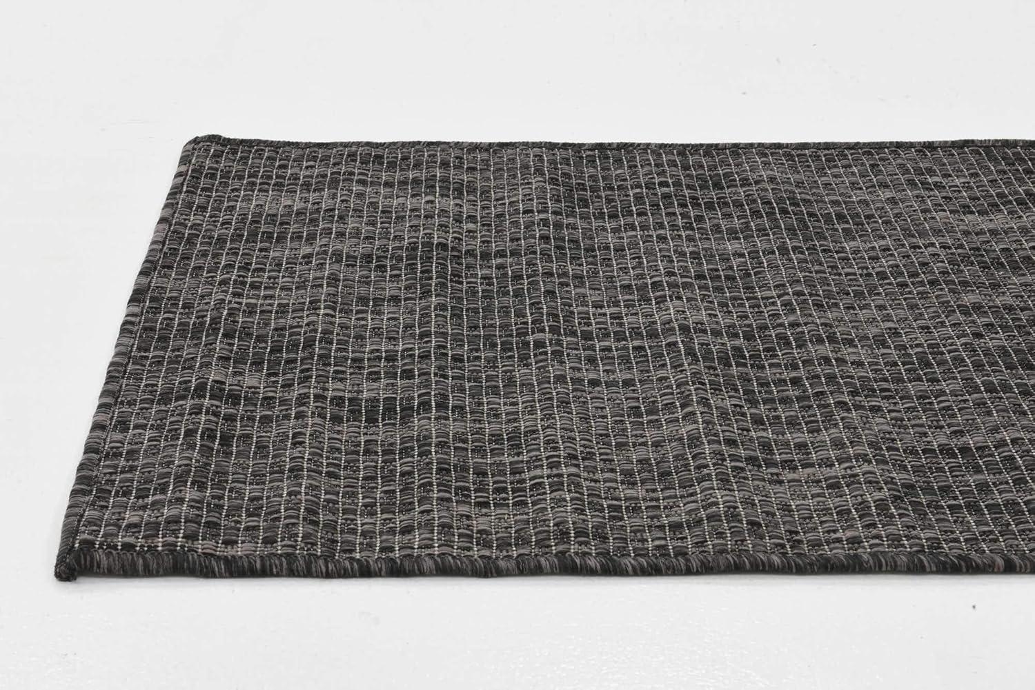 Unique Loom Outdoor Solid Solid Woven Area Rug