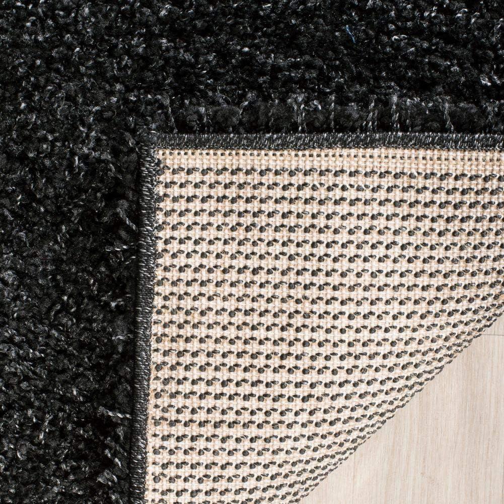 Shag SG151 Power Loomed Indoor Area Rug - Beige - 6'7"x6'7" - Safavieh.