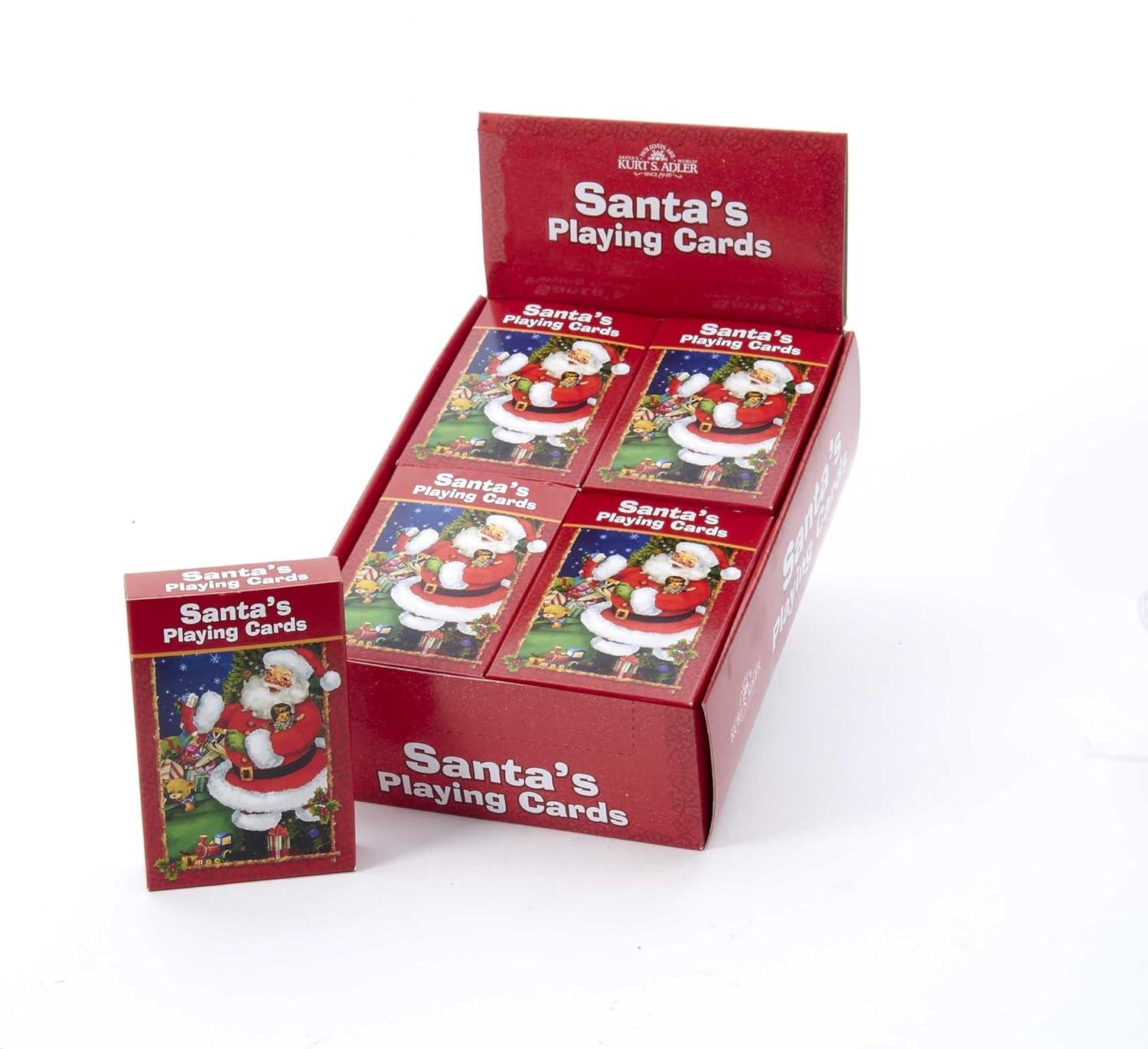 Kurt S. Adler Santa's Playing Cards