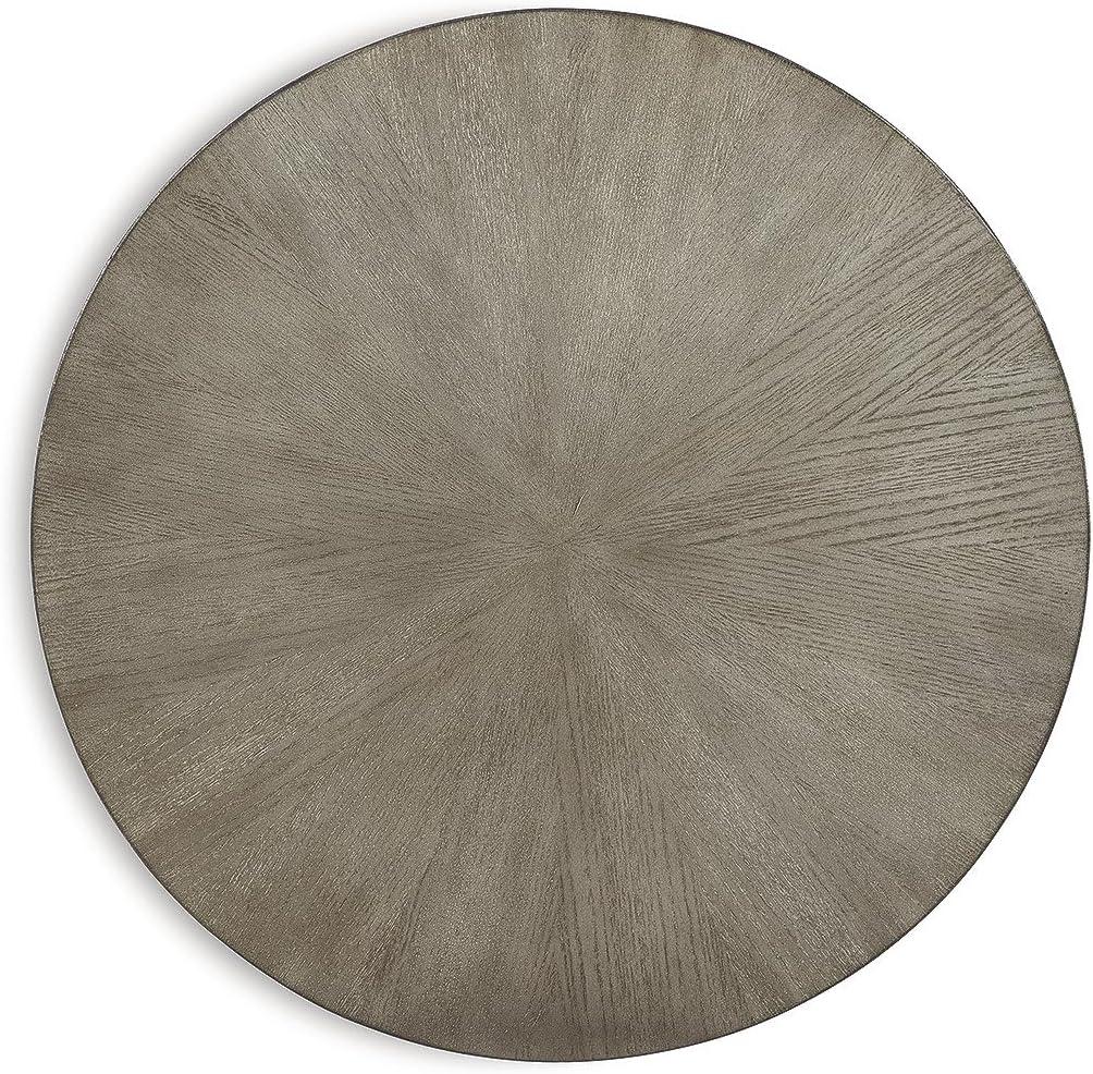 Signature Design by Ashley Contemporary Ranoka End Table  Platinum