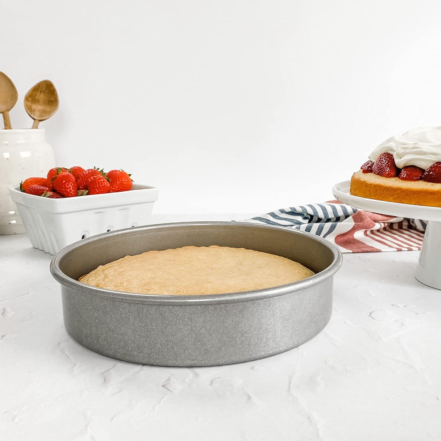 USA Pan Nonstick Round Cake Pan, 8-Inch