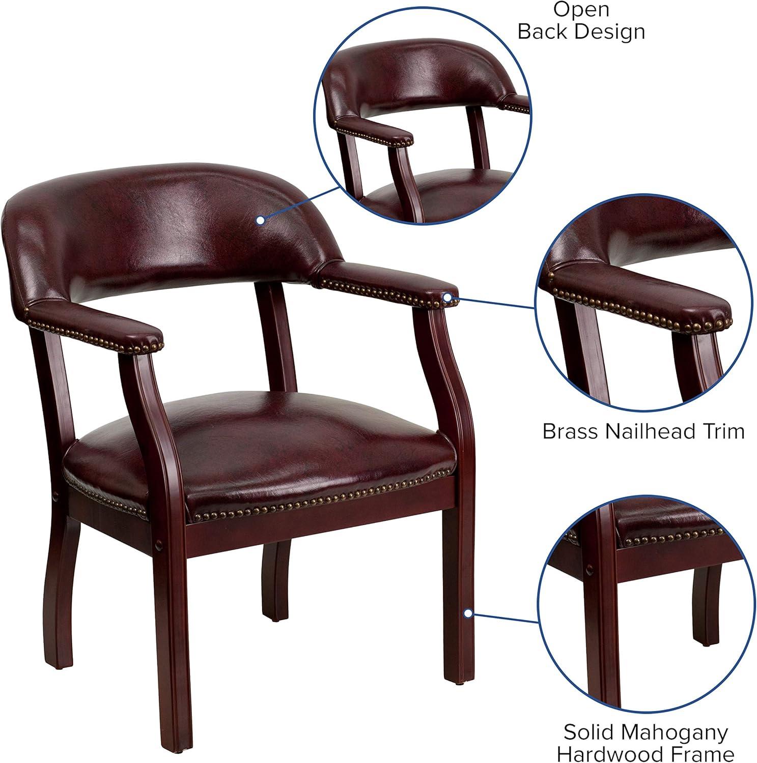 Flash Furniture Conference Chair with Accent Nail Trim