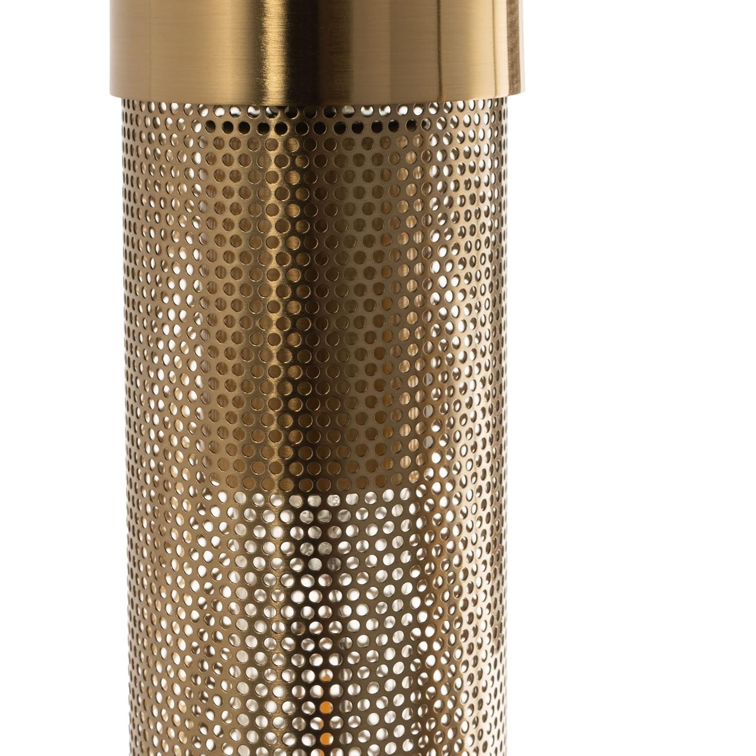 Remington 3 - Light Brass Cluster Pendant