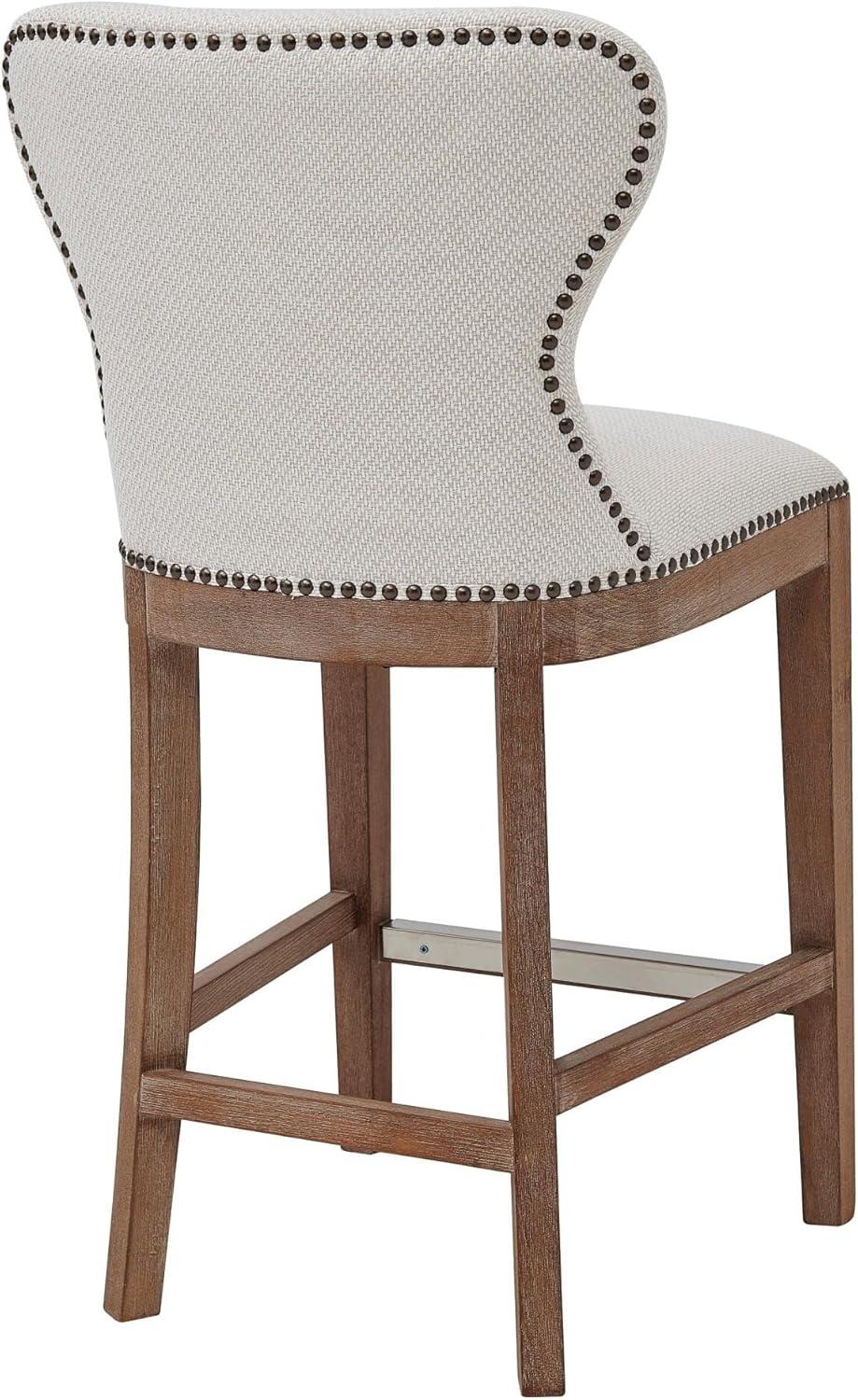 New Pacific Direct Dorsey Fabric Counter Stool