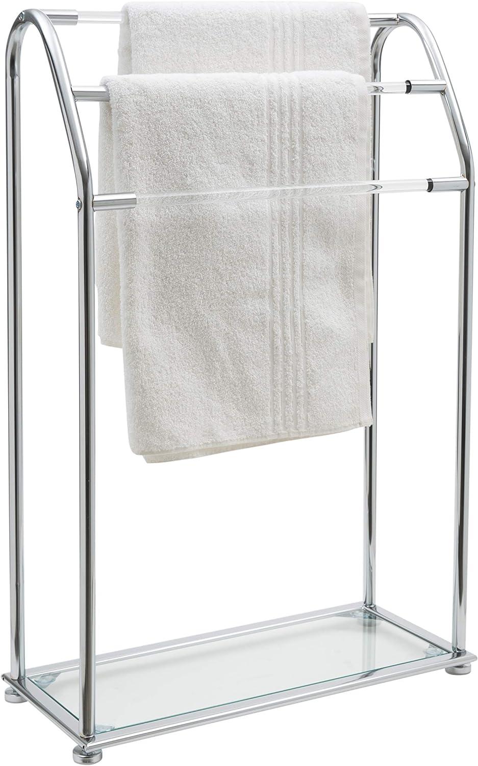 Acrylic 3 Freestanding Towel Stand