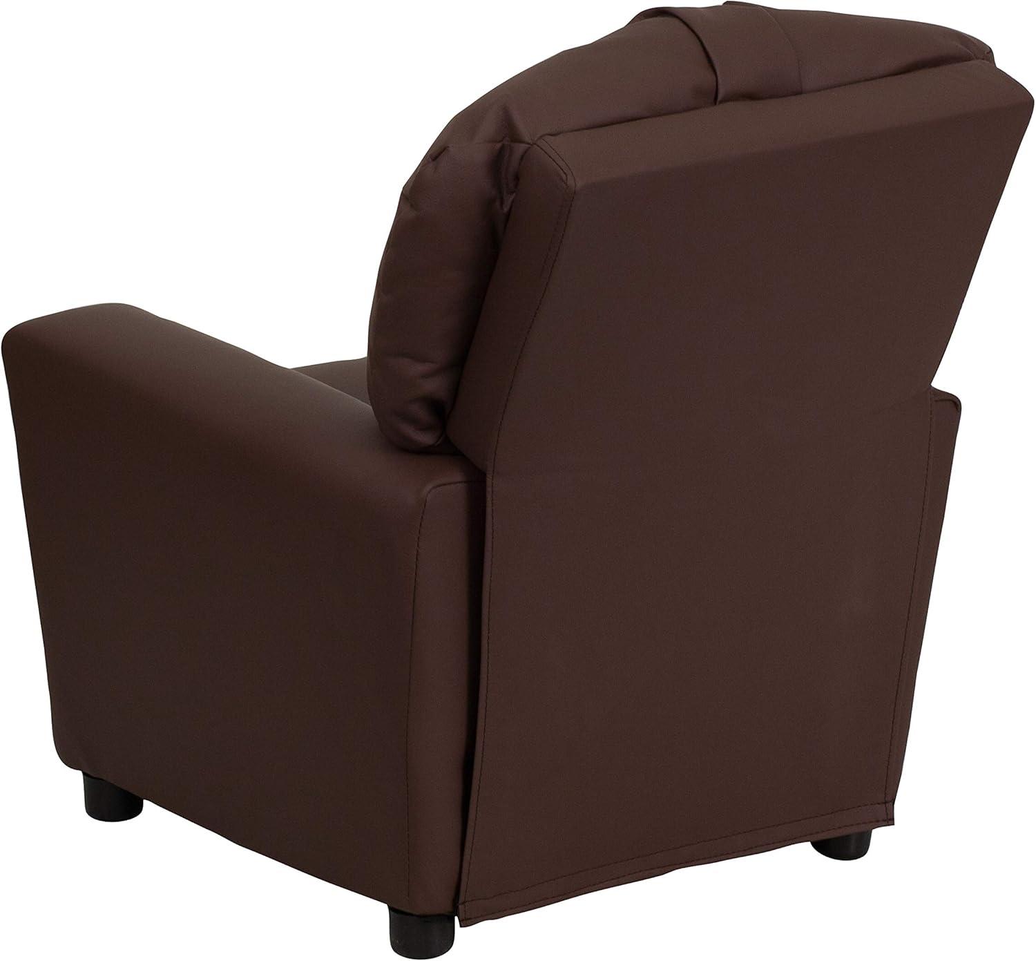 Flash Furniture Contemporary Kids Recliner with Cup Holder