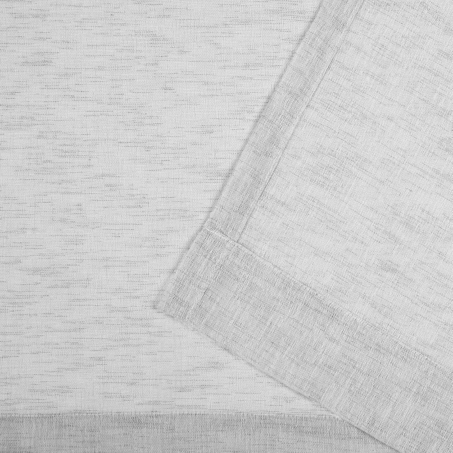 Nicole Miller Nicole Miller Belfry Sheer Rod Pocket Top Curtain Panel (Set of 2)