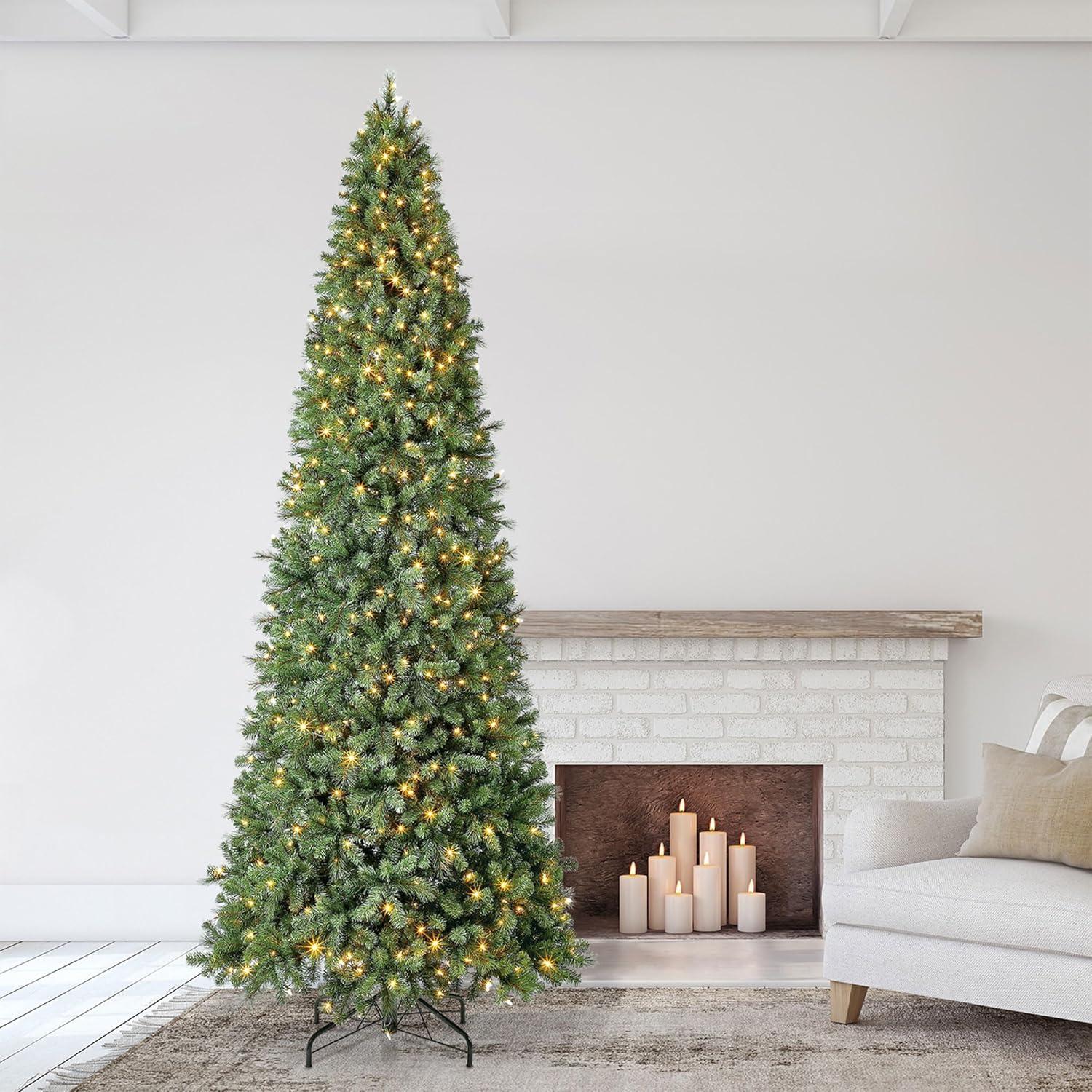 Home Heritage Cascade Quick Set Artificial Christmas Tree