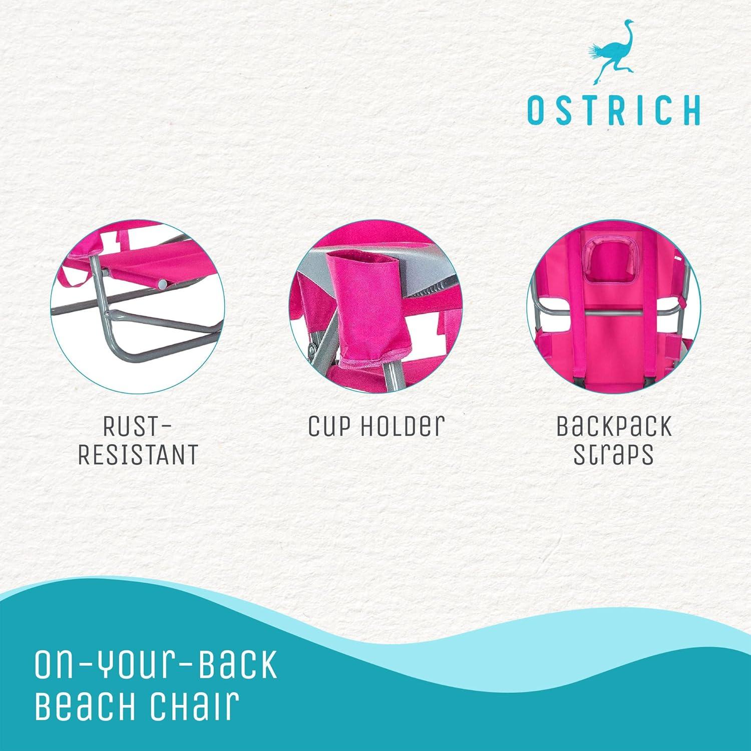 Ostrich Denice Folding Beach Chair