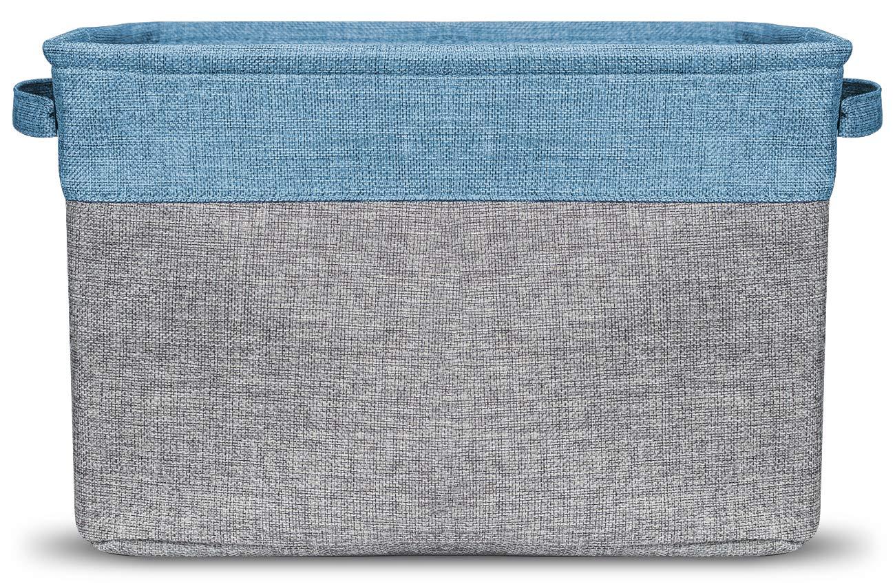 Sorbus Sorbus Fabric Storage Bins for Shelves Set of 3 - 15 Inch Sturdy Collapsible Storage Bins with 2 Handles, Foldable Baskets for Organizing Home, Closets, Shelf, Toys, Clothes, Large Decorative Storage Baskets