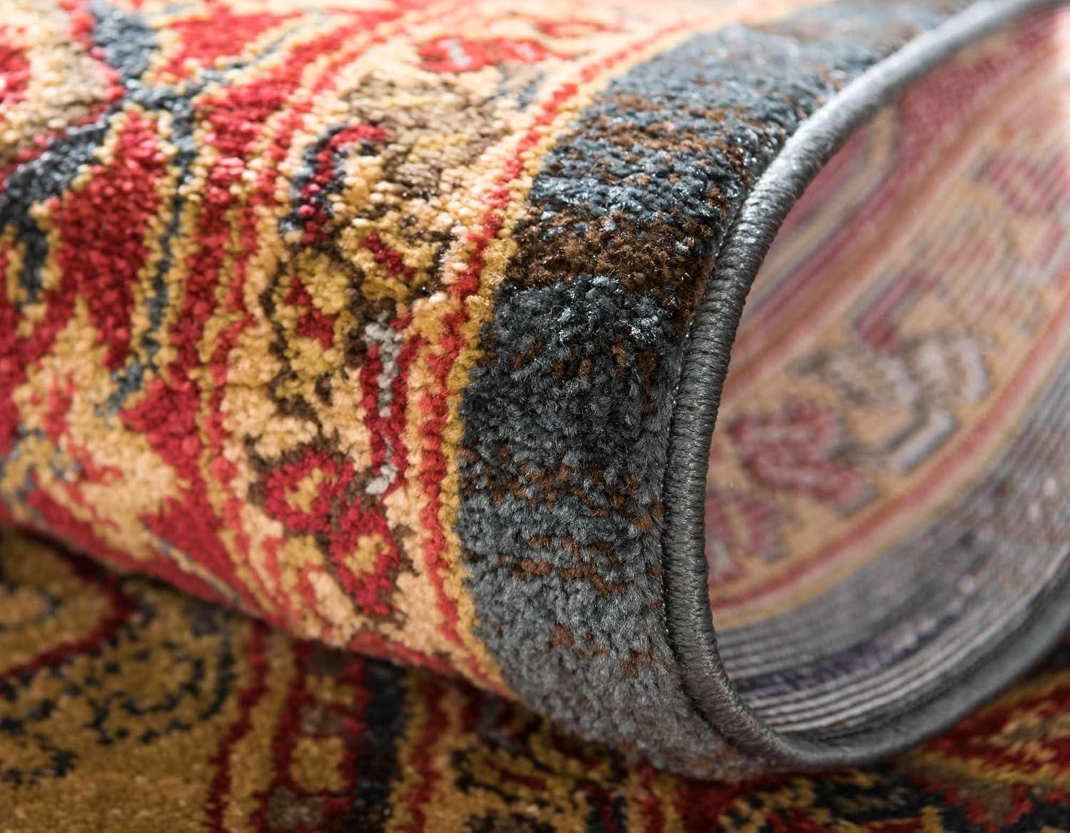 Unique Loom 8' 0 x 11' 0 Red Sahand Arsaces Area Rug