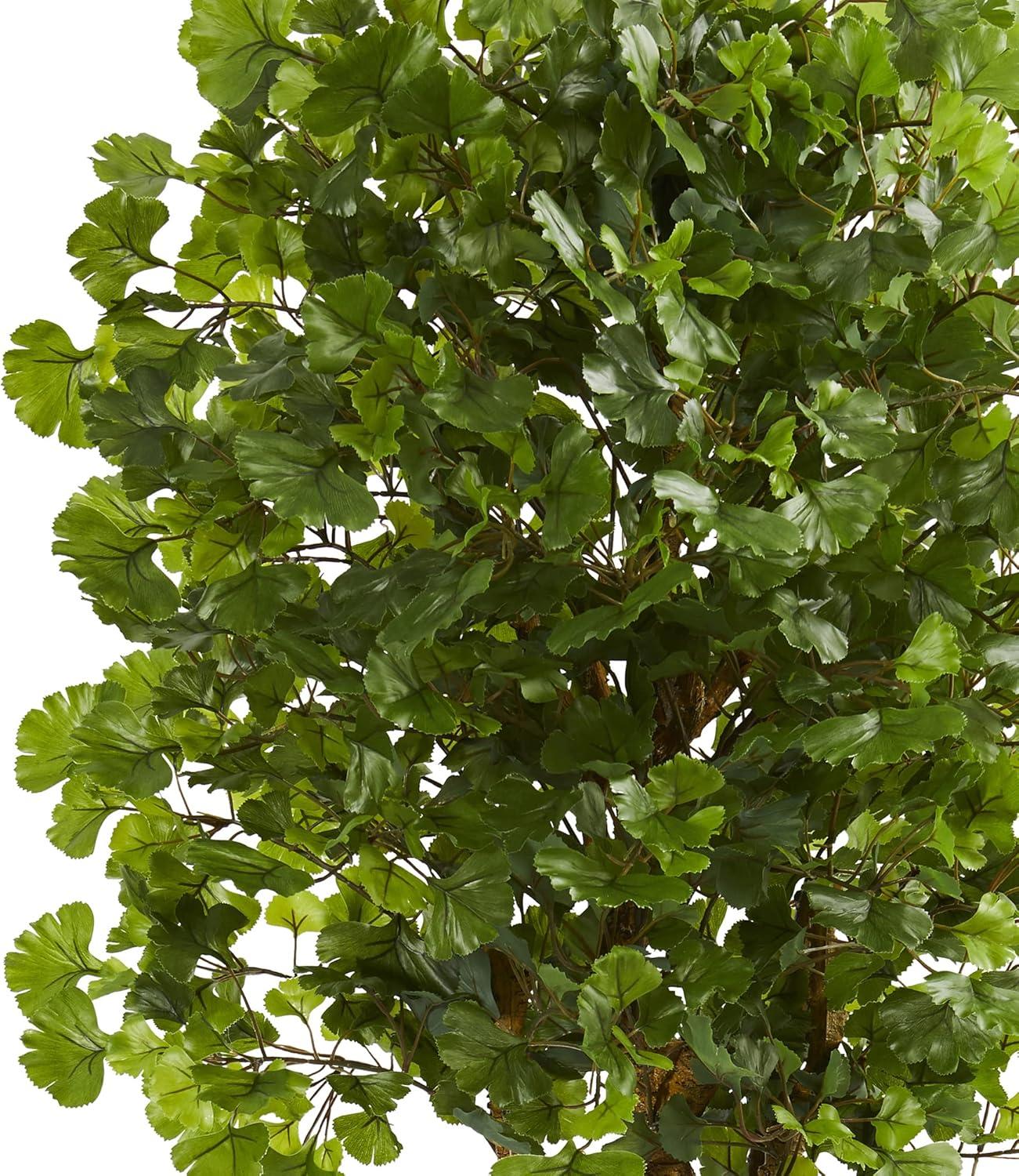 6ft Jingo Artificial Tree - Nearly Natural: UV-Resistant, Indoor/Outdoor, Potted