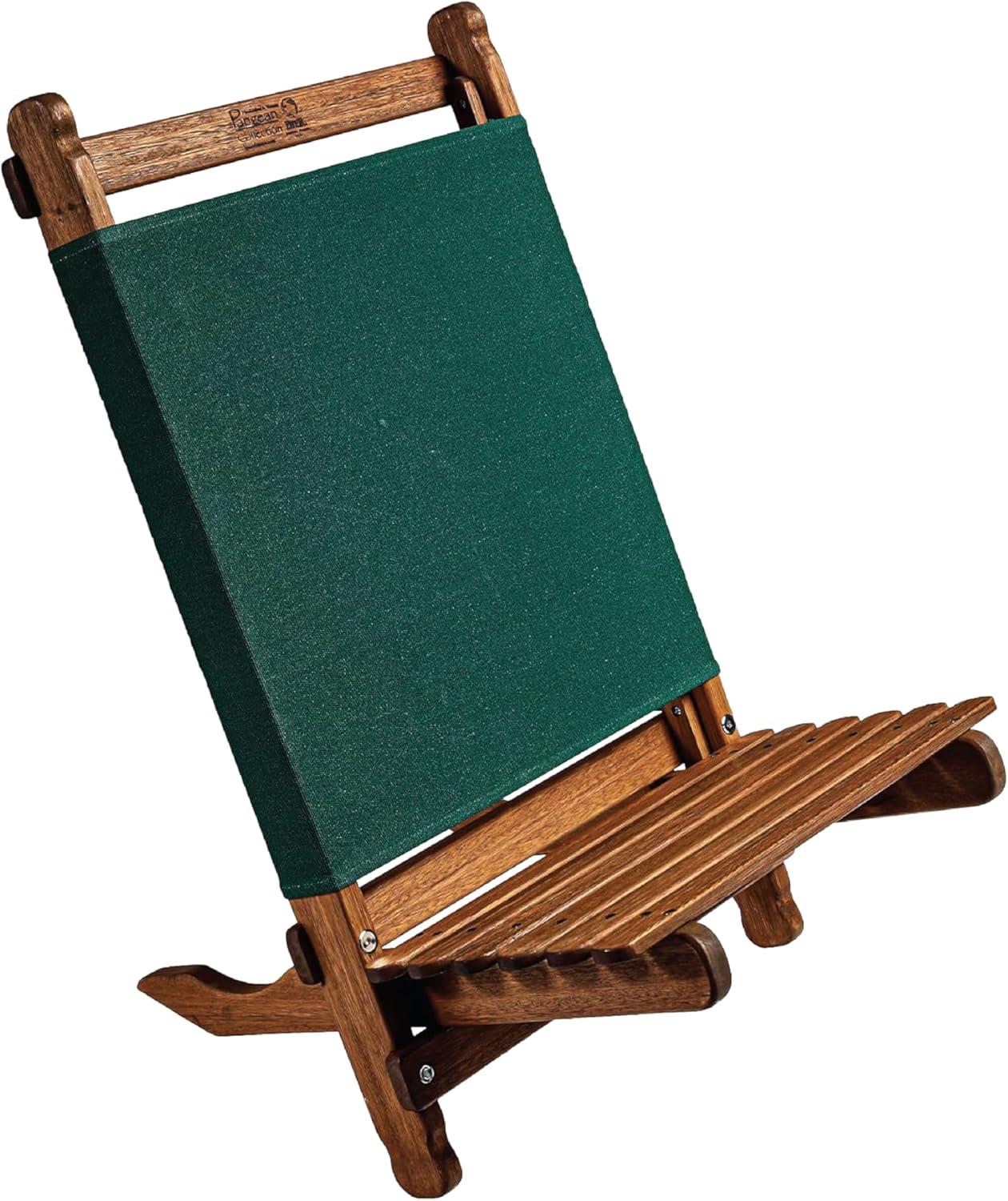 Byer  Pangean Green/Brown Wood/Canvas Lounger