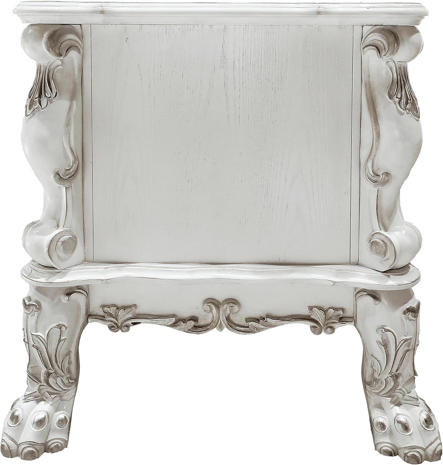 Acme Dresden EXECUTIVE WRITING DESK Bone White Finish