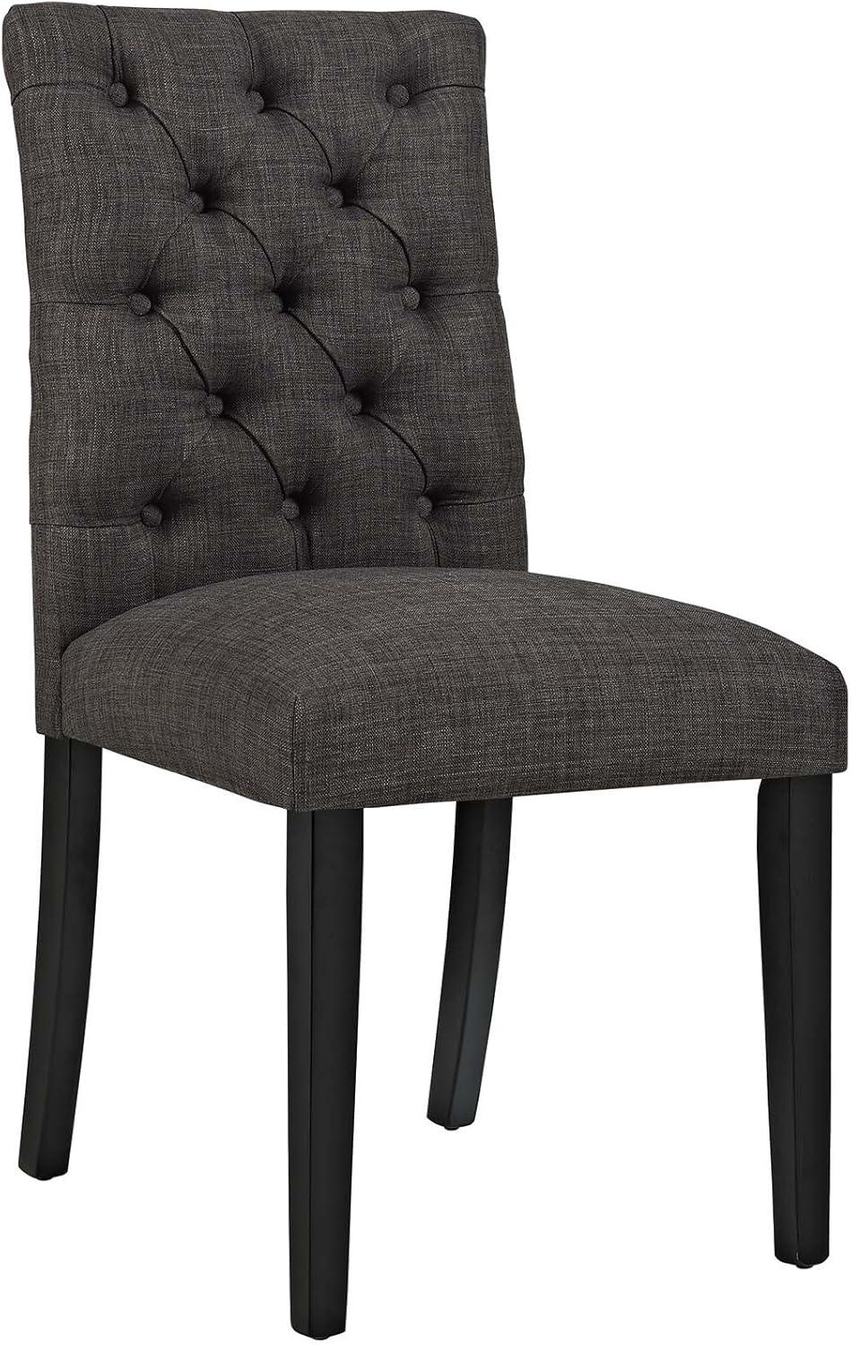 Modway Duchess Button Tufted Vegan Leather Dining Chair