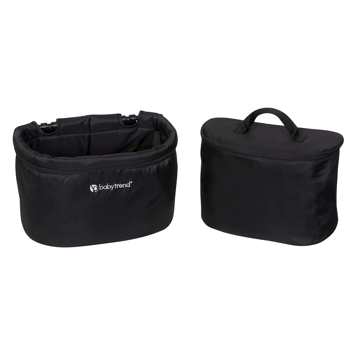 Baby Trend Stroller Wagon Deluxe Storage Basket - Black