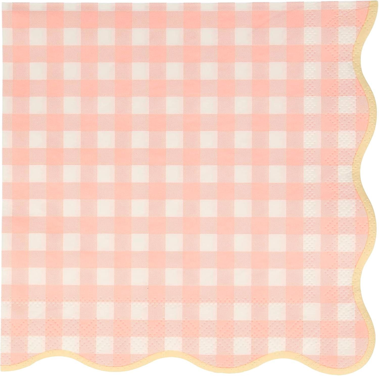 Meri Meri Gingham Large Napkins (Pack of 20)