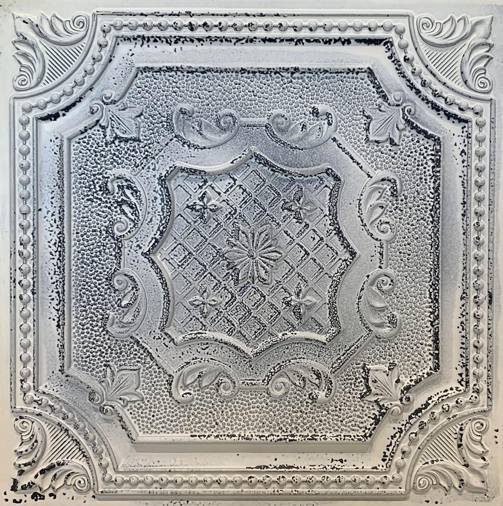 Damaris 24" x 24" Chocolate Vanilla PVC Ceiling Tile