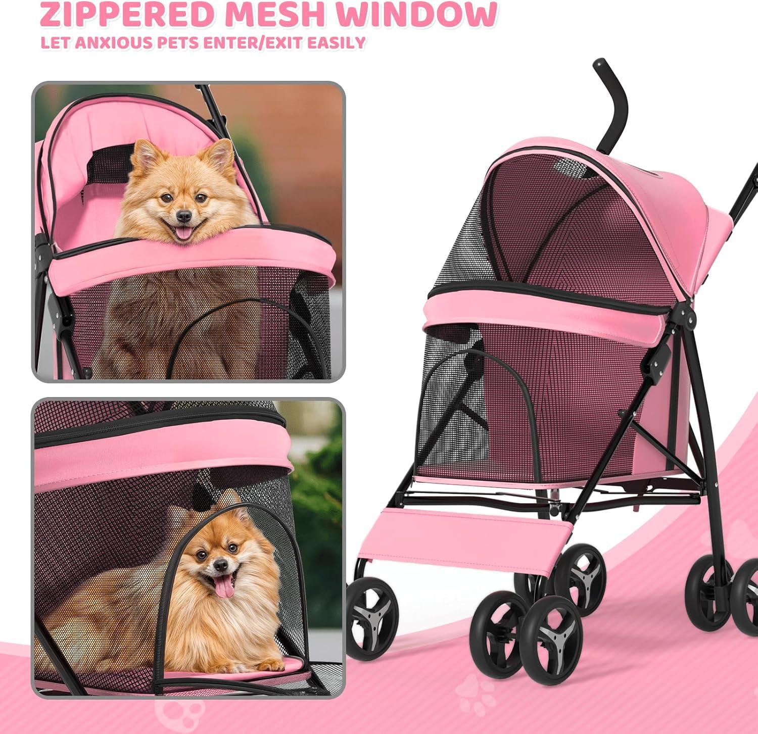 Foldable Pet Stroller