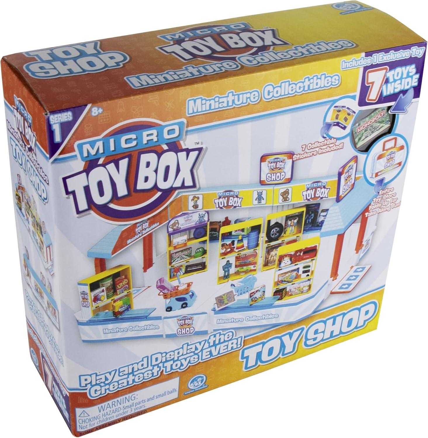 World's Smallest Micro Toy Box Store Playset, Multi