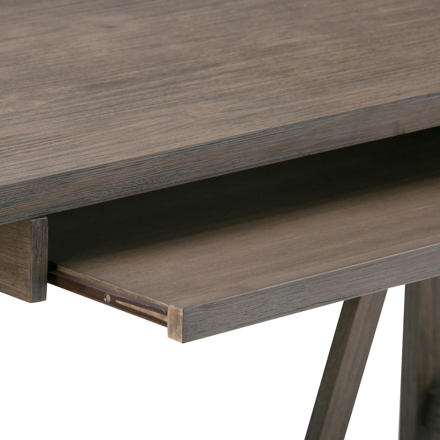 Simpli Home Dylan Solid Wood Desk