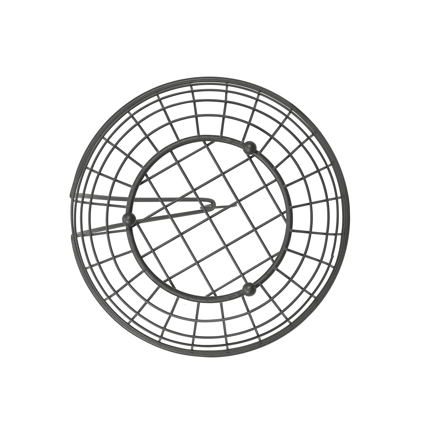 Grid Industrial Gray Industrial Gray Small Fruit Tree Basket