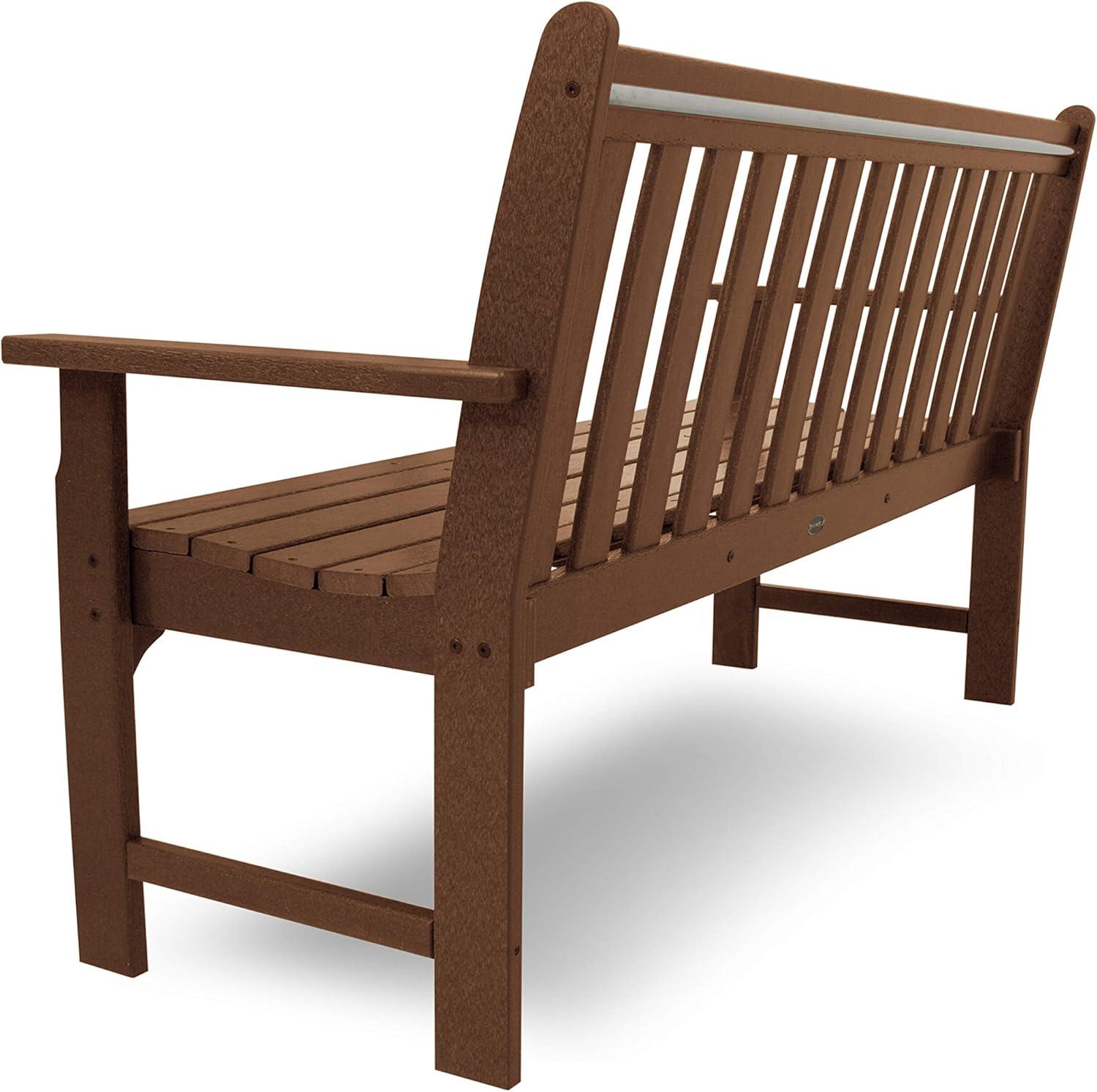 Elegant Teak 60" Vineyard Outdoor Bench