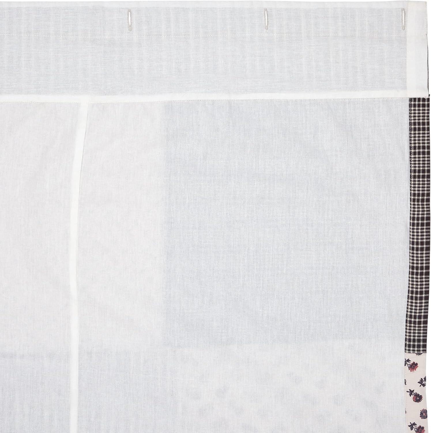 VHC Brands Florette Patchwork Shower Curtain 72x72