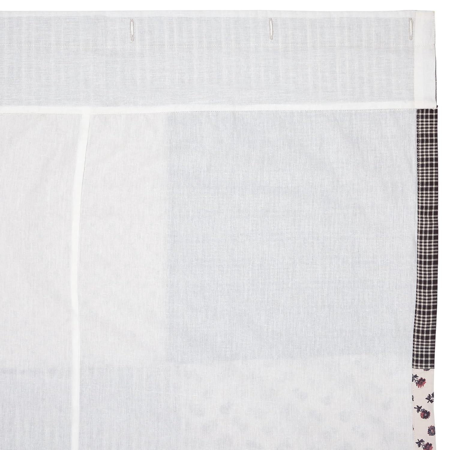 VHC Brands Florette Patchwork Shower Curtain 72x72