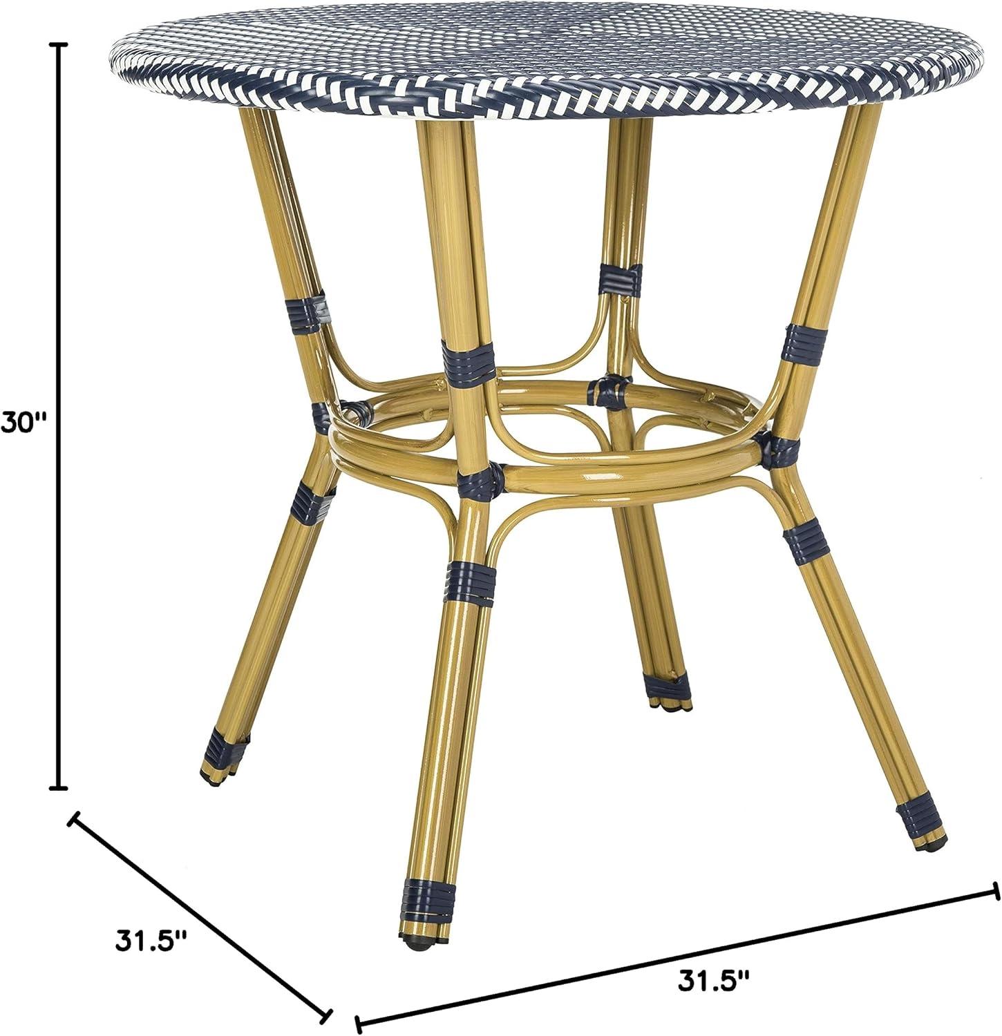 SAFAVIEH Sidford Rattan Bistro Table