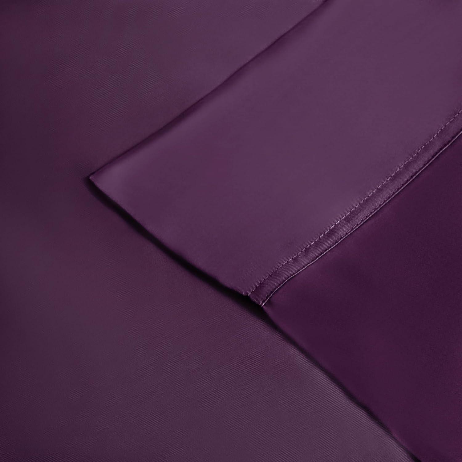 Superior Superior 300 Thread Count Rayon From Bamboo Solid Deep Pocket Bed Sheet Set