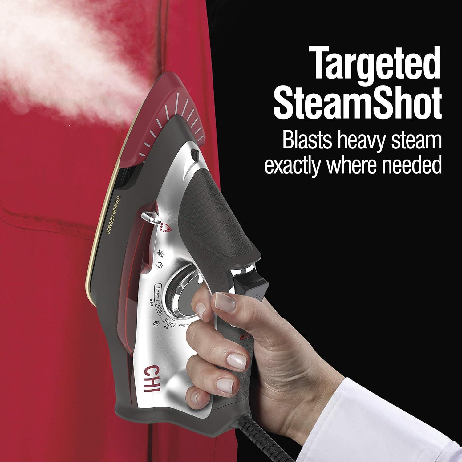 CHI Steamshot 2-In-1 Iron + Steamer & Reviews | Wayfair