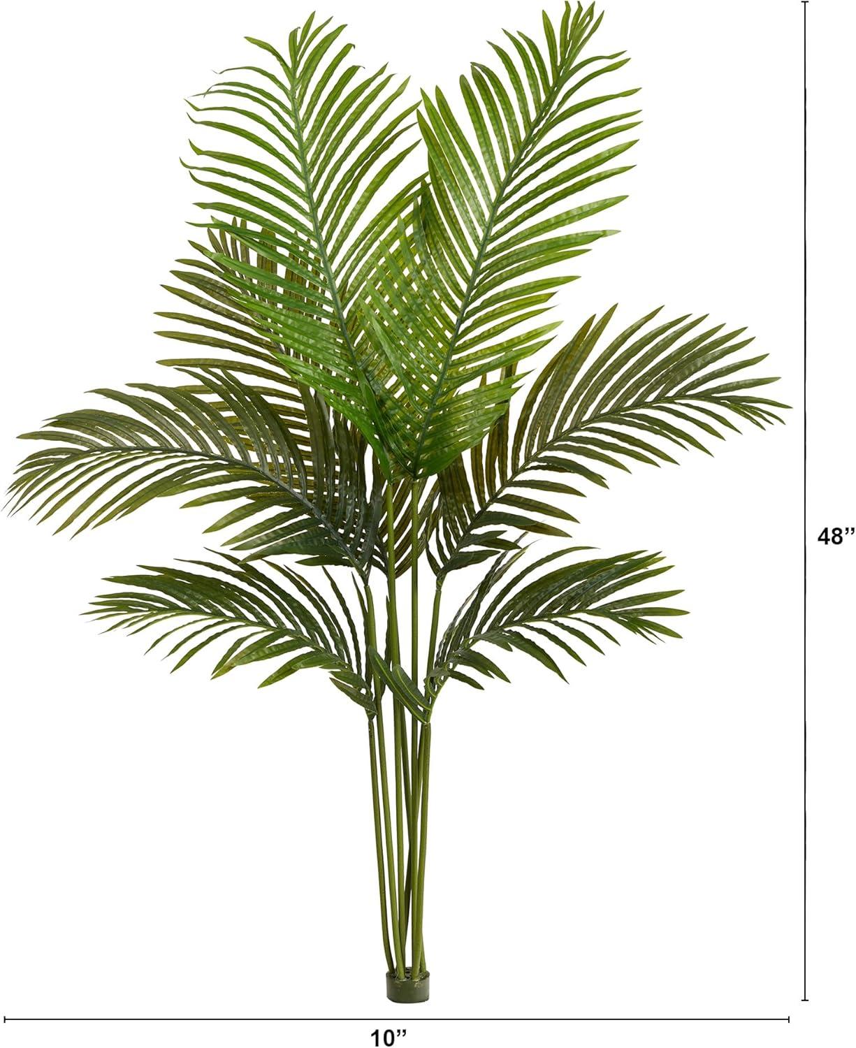 Nearly Natural 4ft. Artificial Paradise Palm Tree (No Pot)