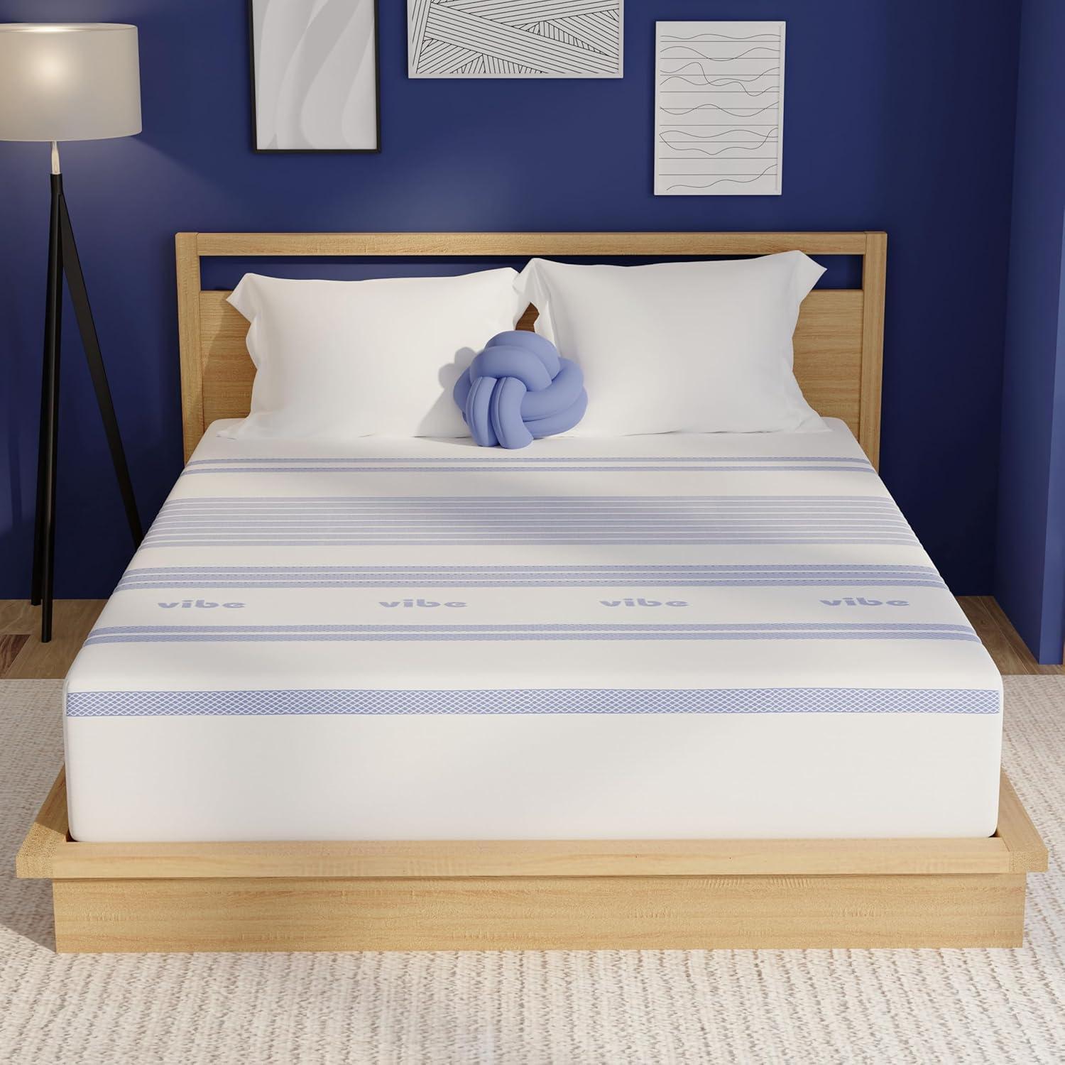 Vibe Gel Memory Foam 12-Inch Mattress | CertiPUR-US Certified | Bed-in-a-Box & Reviews | Wayfair