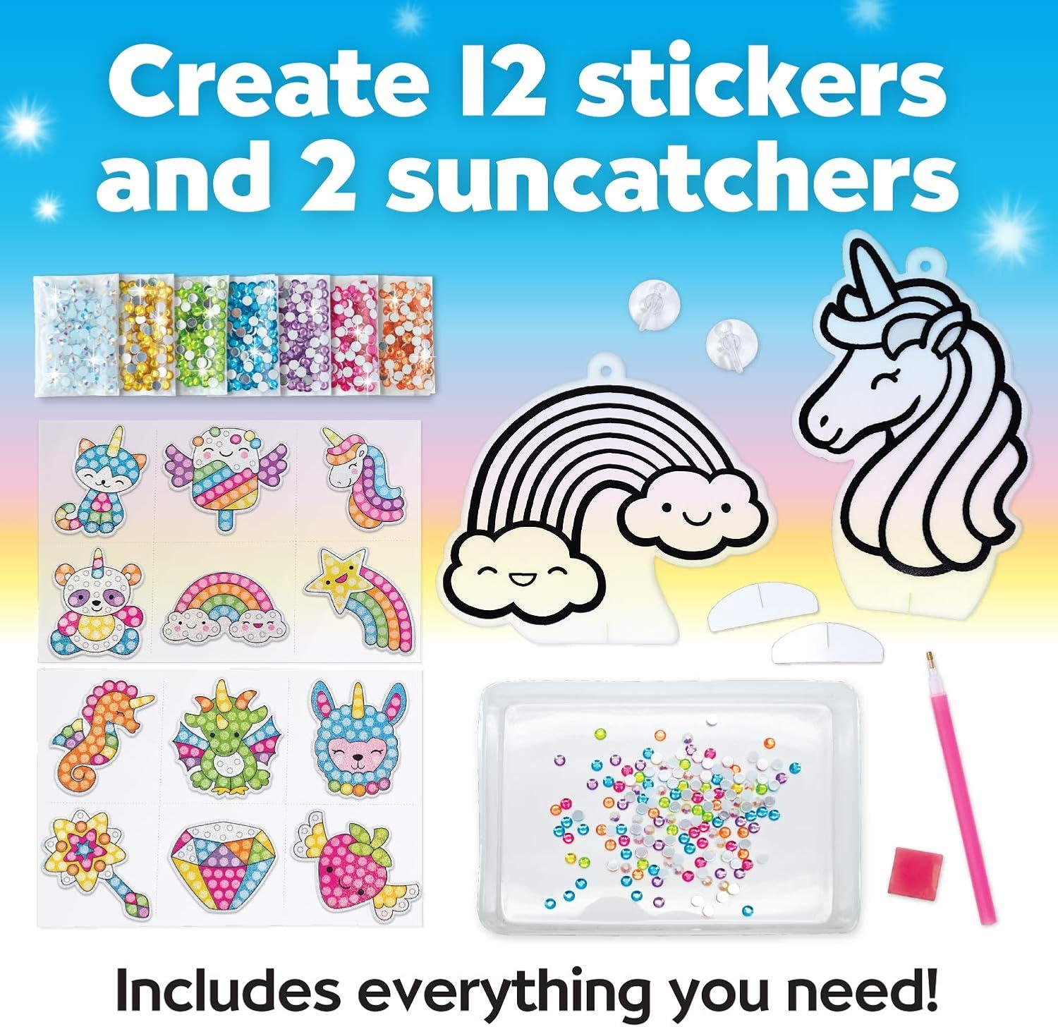 Creativity for Kids Gem Diamond Painting Kit: Magical Unicorn Crafts, Kids Gifts, Girl Toys 6-8+