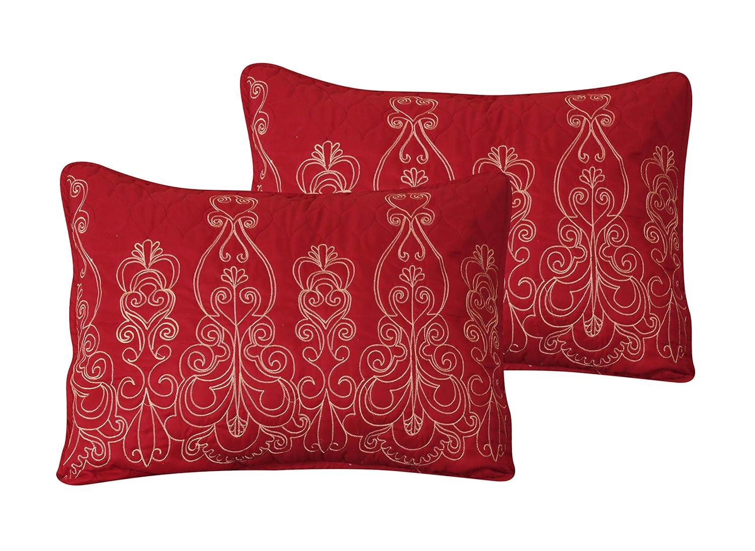 Marina Decoration Marina Elegant Ultra Soft Reversible Quilt Set & Reviews | Wayfair
