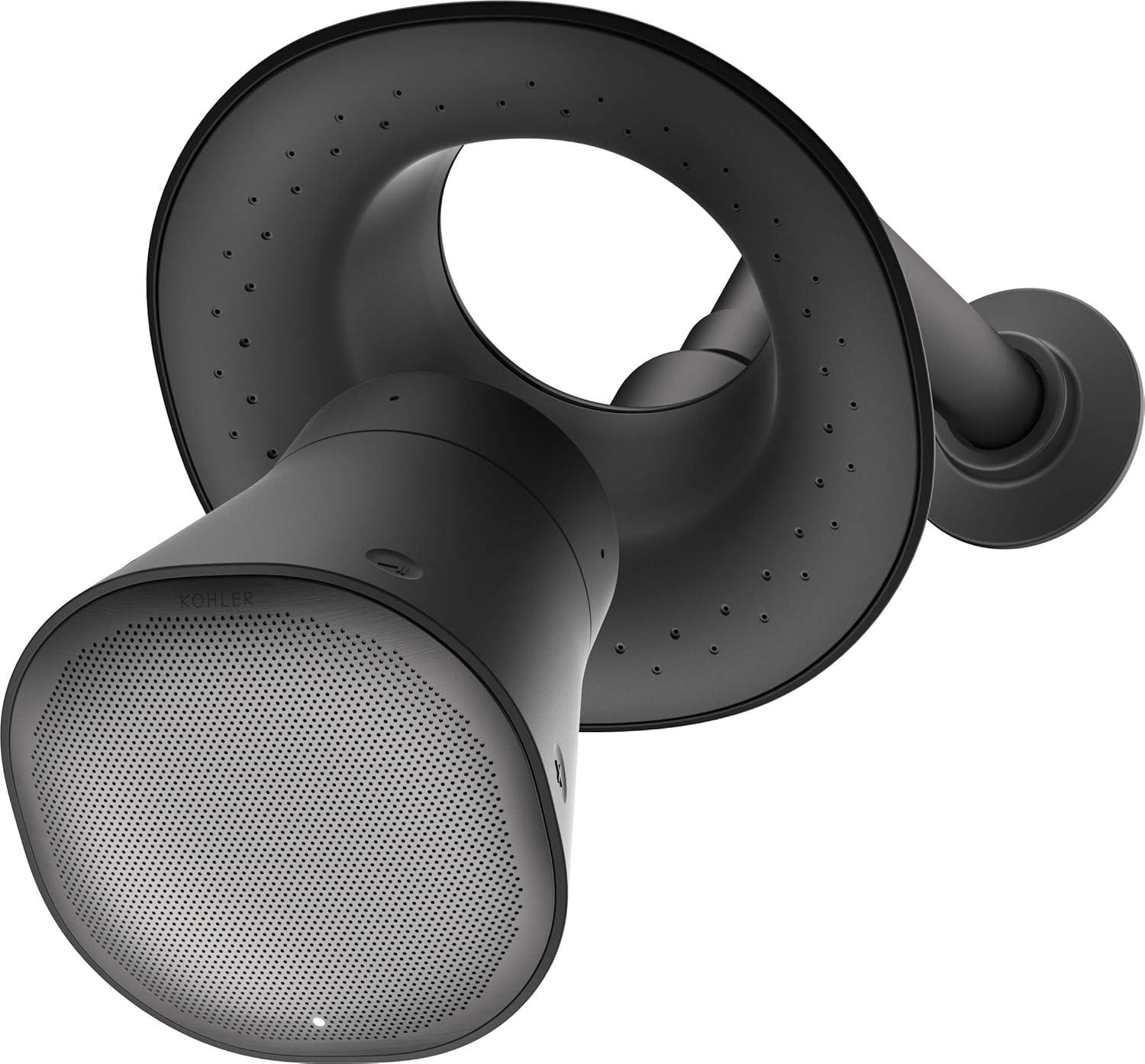 Moxie Shower Head with Waterproof Speaker Featuring Bluetooth Wireless Technology and sound by Harman Kardon